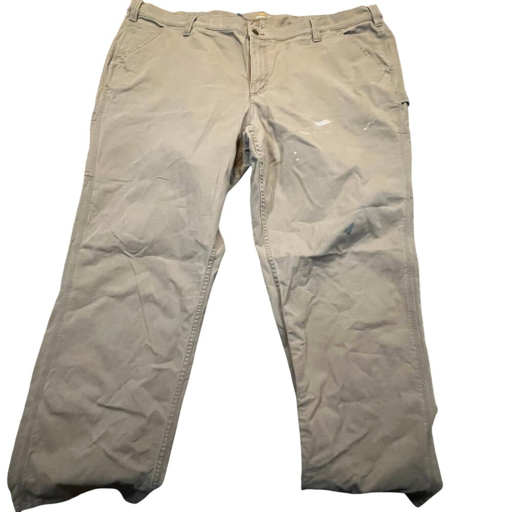 Carhartt Women 26W Original Fit Khaki Work Pants Carpenter Utility Workwear